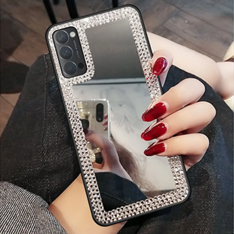 Чехол для телефона Samsung A52 A53 A22 A13 5G A03S S22 S21 S20 S8 S9 S10 Plus S10Lite S7 Edge зеркальный чехол со