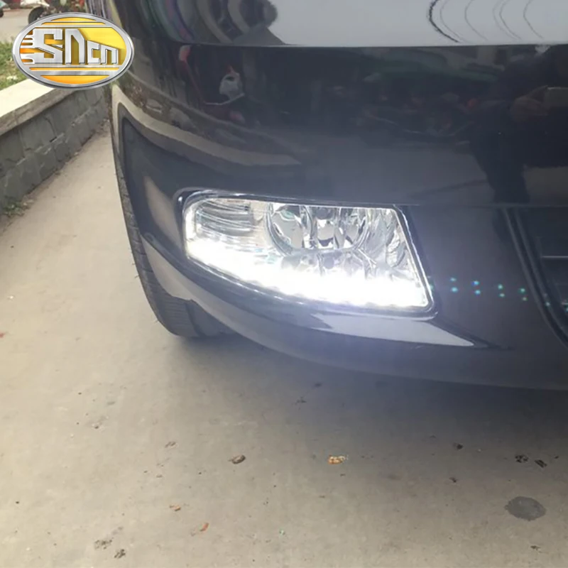 Для Skoda Octavia A5 2010 2011 2012 2013 Водонепроницаемый ABS дневные ходовые огни 12В