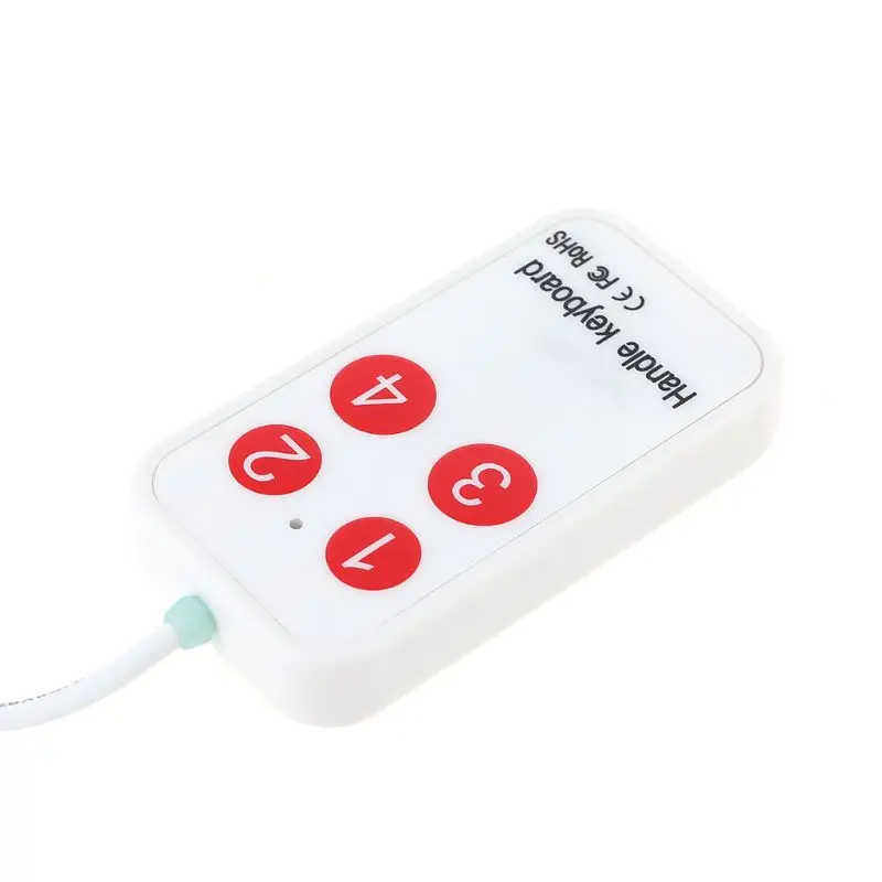 USB портативная клавиатура ярлык 4 ключа программируемый для колодки управления чертежом