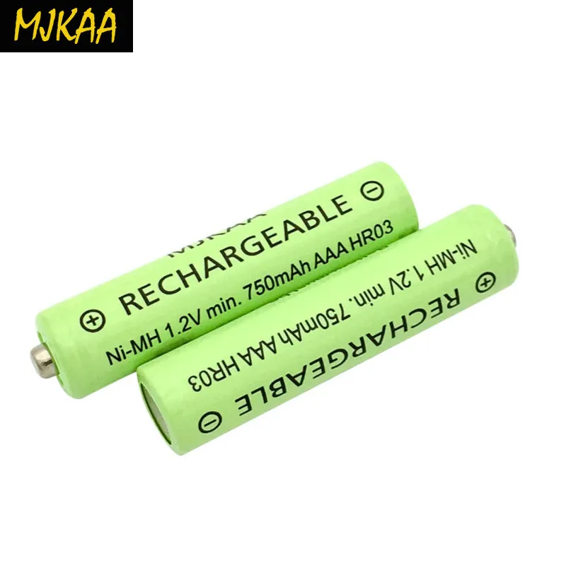 MJKAA AAA 1 2 V Ni MH аккумулятор 3A 750mAh аккумуляторная безопасность|Перезаряжаемые