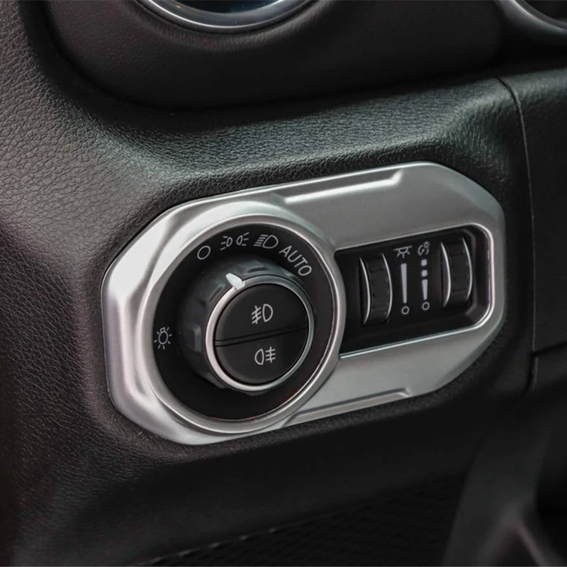 Фары переключатель кнопка украшения накладка наклейки для Jeep Wrangler JL аксессуары