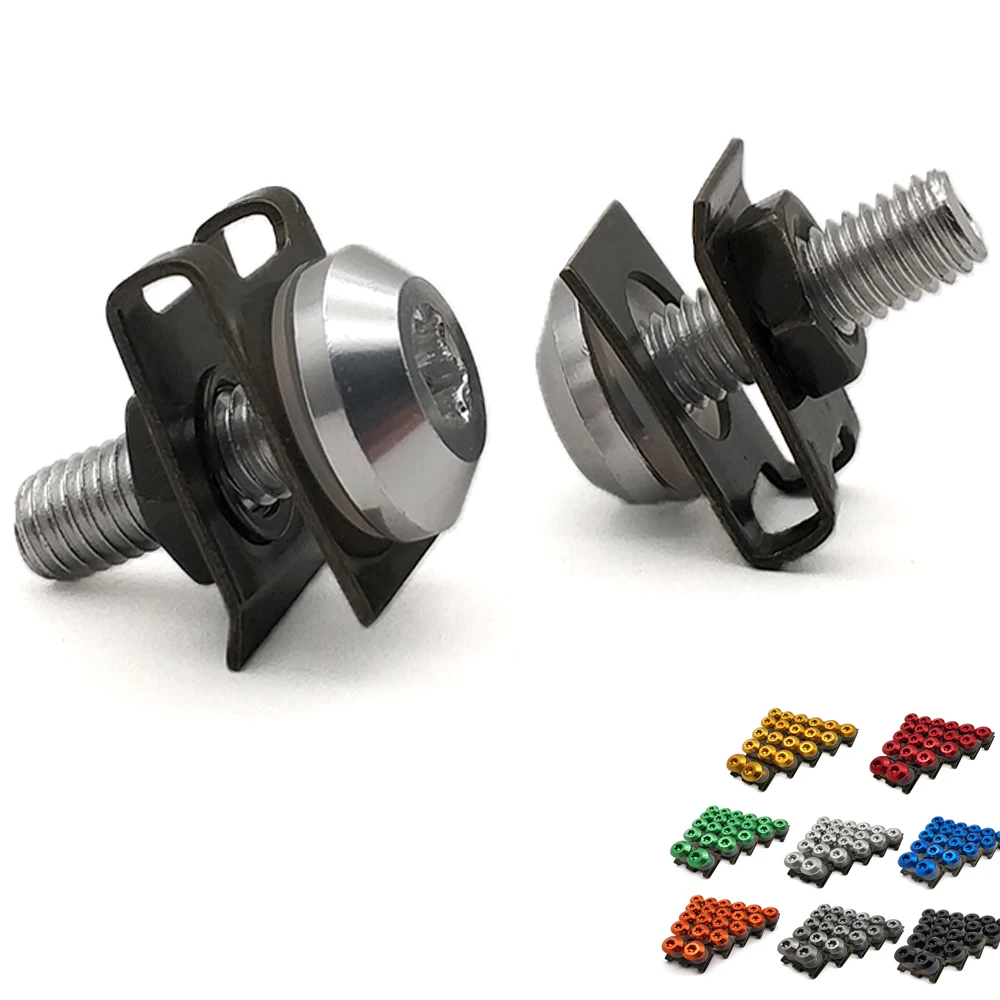 

For Suzuki GSXS1000 GSF1200 GSF1250 GSF650 BANDIT Motorcycle Fairing Aluminu hexagon socket Screws Clips Body Spring Bolt Kit