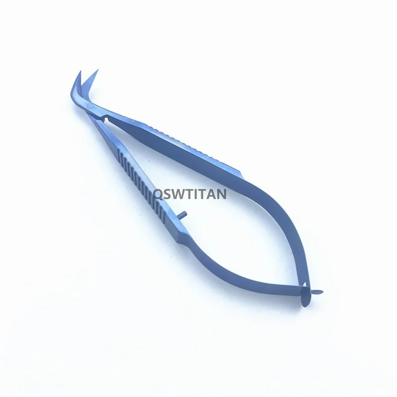 

Titanium side Curved Keratoplasty Scissors Microsurgical instrument ophthalmic Scissors