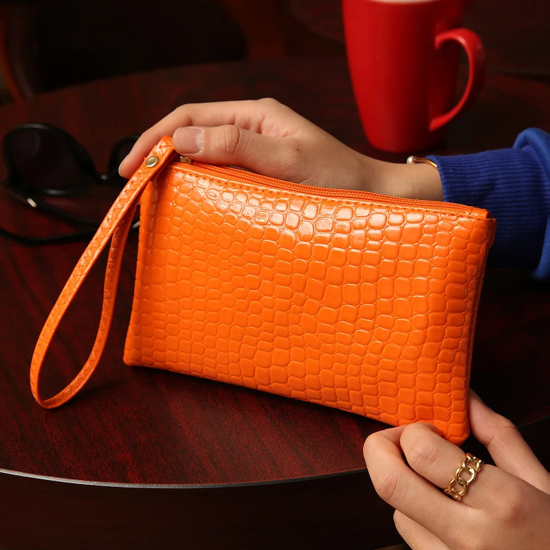 

JIMI Fashion Women Key Case Clutch Bag PU Leather 2019 New Brand Colorful Card Bag, Wallet Elegant Women Practical Mini Handbag