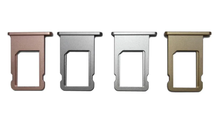 В произвольном цвете оригинальный sim карты держатель лотка Слот для Iphone 5s 6 6s 6Plus