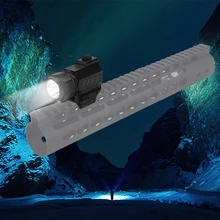 3000лм XM-L T6 светодиодный тактический оружейный светильник военный охотничий светильник 20 мм рейка винтовка подходит для Вивера/Пикатинни