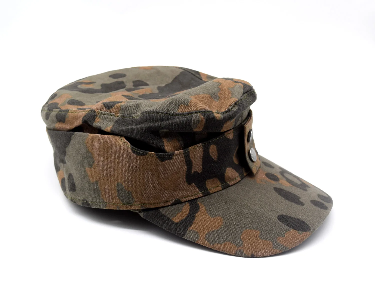 Reenactment German Army Camo Cap Camouflage Hat Autumn Plane Tree Color