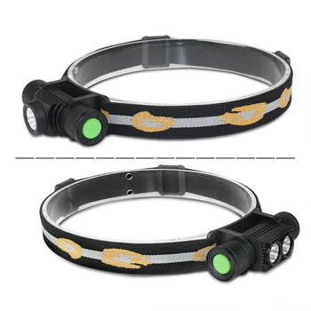 

Headlamp Rechargeable High Lumen 6 Mode IPX6 Waterproof Outdoor Portable Headlight 10W 20W High lumen T6 Headlamps LED Light