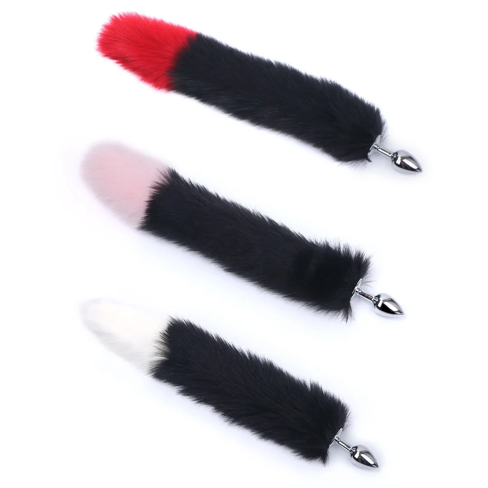 Маленькая модель Pom Tail Butt Plug женский секс-товары задний двор Tease игрушка взрослый флирт