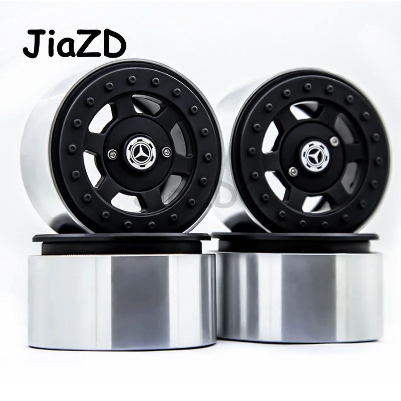 

Aluminium AlloyMetal Beadlock Wheel Rim 2.2 Inch Tire Wheels Hub for TRX-4 TRX-6 6X6 G63 G500 RC Crawler Cars Upgrade Parts Y09
