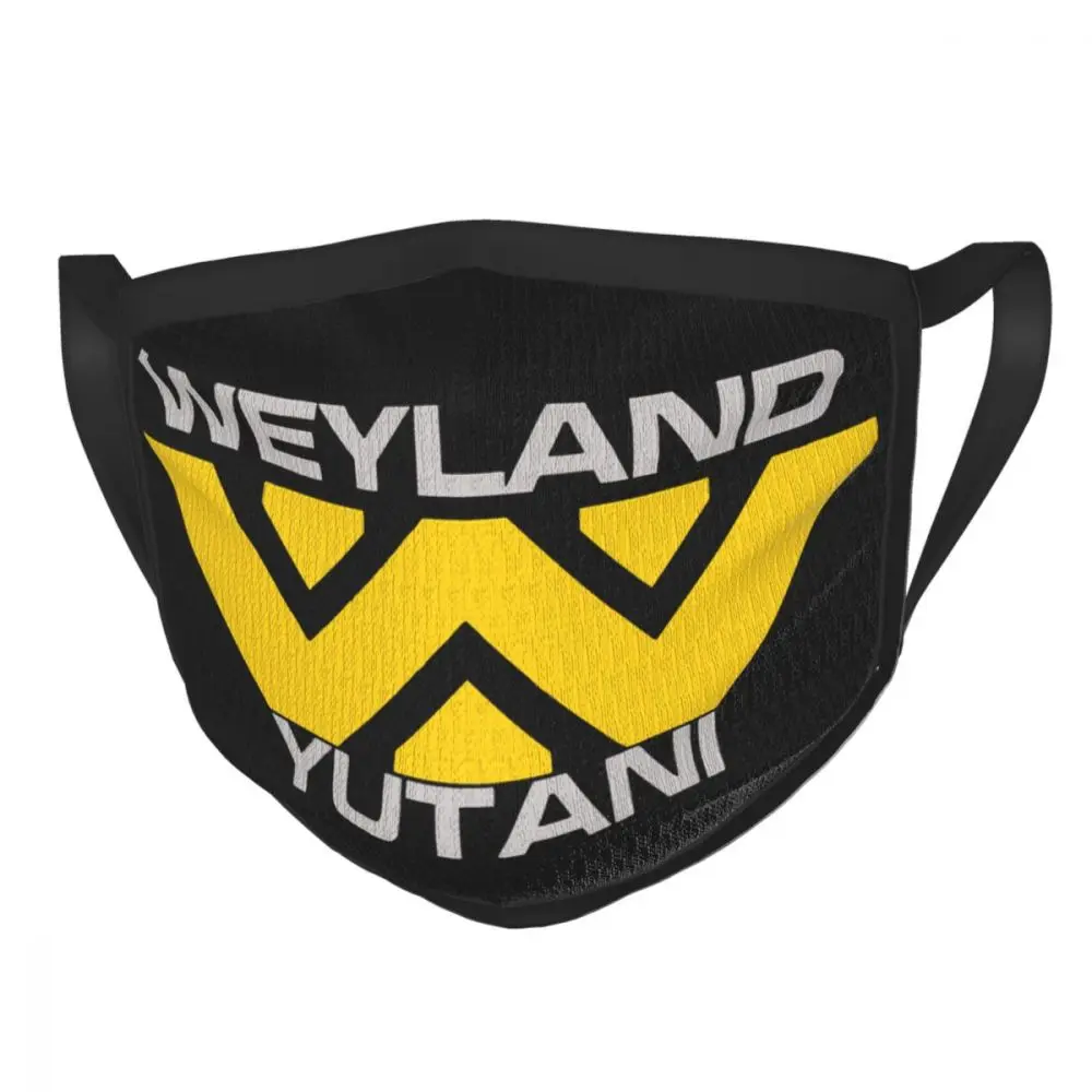 

Aliens Building Reusable Face Mask Weyland Yutani Corporations Corp Anti Haze Mask Protection Cover Respirator