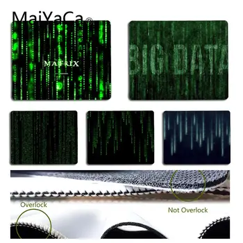 

MaiYaCa New Design Hacker Style Gamer Speed Mice Retail Small Rubber Mousepad Size for 18x22cm 25x29cm Rubber Mousemats