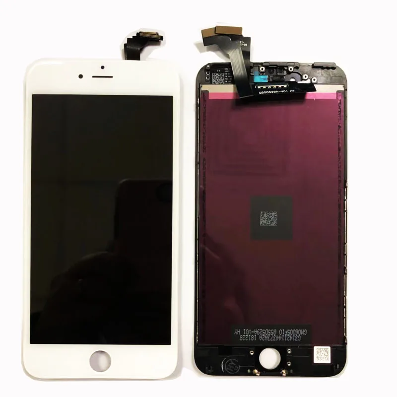 ЖК дисплей для iPhone 6 Plus высокая яркость качество AAA +++ 50 шт./лот экран сенсорный