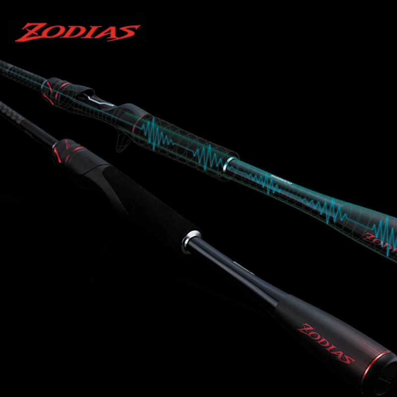 Shimano 20 Zodias 170M-G/2 Baitcasting Rod for Bass 