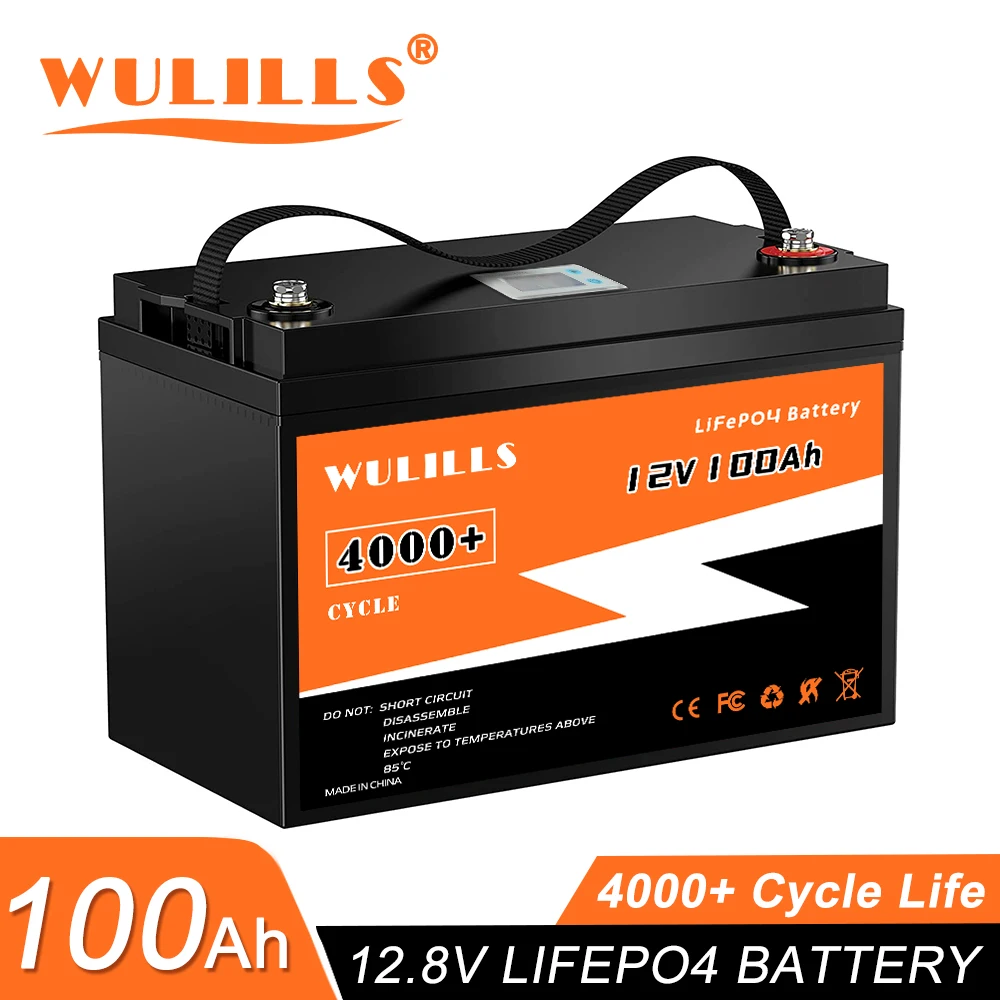 Batterie LiFePO4 WULILLS 12V 24V 200Ah - Marché complet de l'énergie