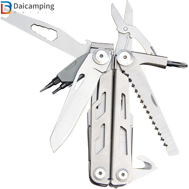 Daicamping Survival Multitool Outdoor Edc Gear Camping Fishing Tool 440