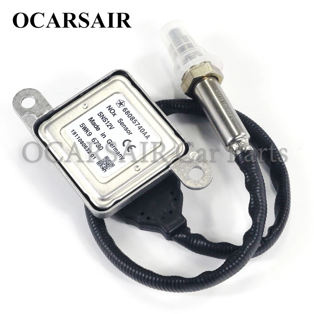 Для Ram 2500 3500 4500 5500 2013- 6.7L Nox оксид азота сенсор задний 68085740AA подходит часть NO#5WK96730 68-085-740-AA