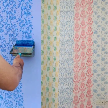 

Wall Decoration Paint Roller 7" Rubber Brush Tools Roll For Room House Wallpaper Modern Decor Paint Painting Tools Machine