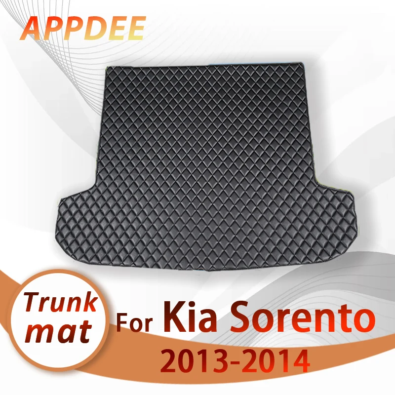 APPDEE Car trunk mat for KIA Sorento five seat/Seven seats 2013 2014 cargo liner carpet interior accessories cover |