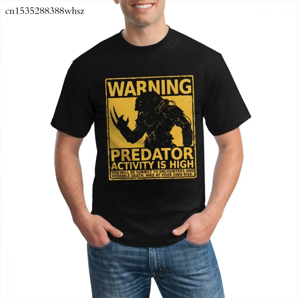 

Popular Predator Activity Mens T Shirts Big Size Predator Hunter graphic t shirt for men 2020