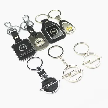 

Hot Top Fashion Metal Car Logo key ring CAR STICKER for Opel auto pendant Key Holder Car Styling