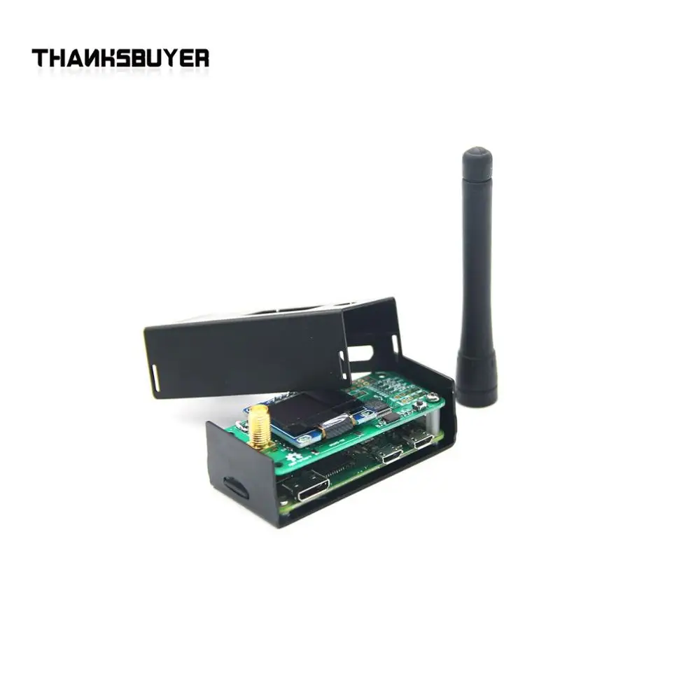 raspberry pi Assembled MMDVM hotspot Support P25 DMR YSF Antenna Case OLED