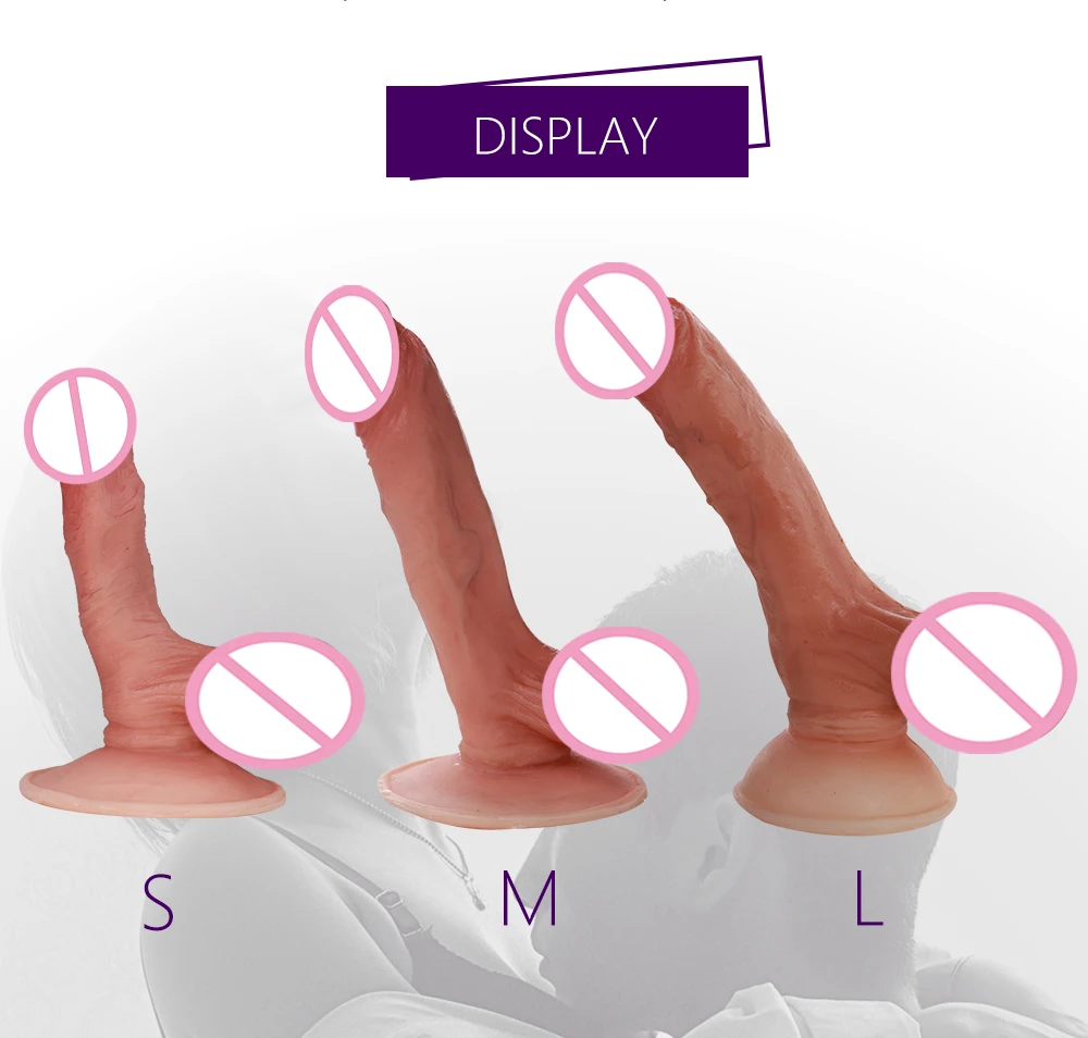 Eyung Horse Dildos Realistic Food Grade Soft Silicone Huge Big Penis With Suction Cup Sex Toys for Man Anal Female Masturbation (8)