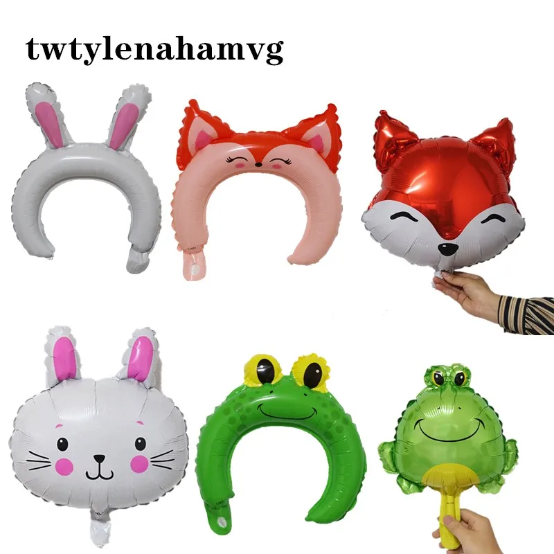 18 дюймовые аксессуары для волос с красной лисой и белым кроликом мальчиков