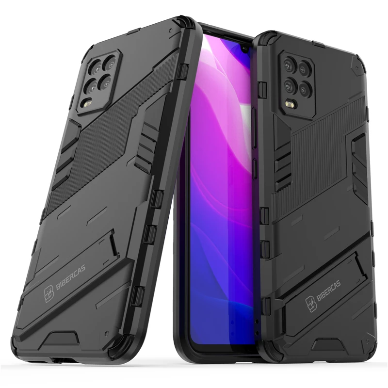 

Чехол-держатель для телефона Xiaomi Mi 10 Lite, чехол-бампер, армированный чехол с полным покрытием для Xiaomi Mi 10 Lite, зеркальный чехол для Xiaomi 11T Pro 10 11 Lite