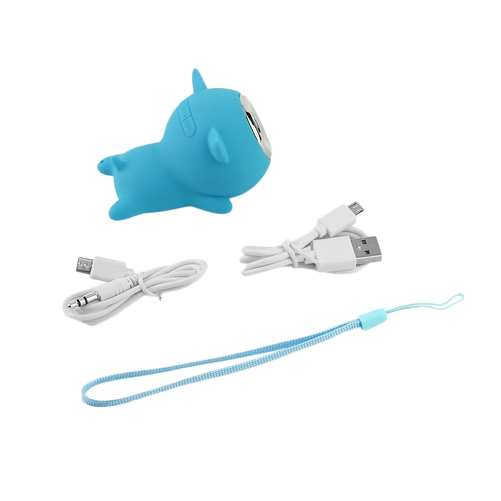 Cute Pig Portable Mini Bluetooth Speaker Waterproof Dustproof Speaker TF Card Audio Speakers Electronic Gift Outdoor