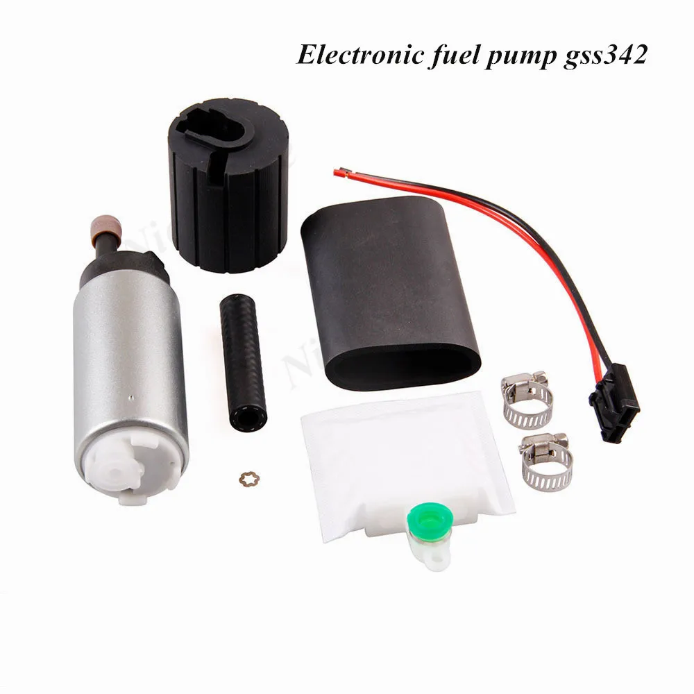 Intank Fuel Pump W// Free Installation Kit For Gss342 Fuel Pump 255lph Power Flow