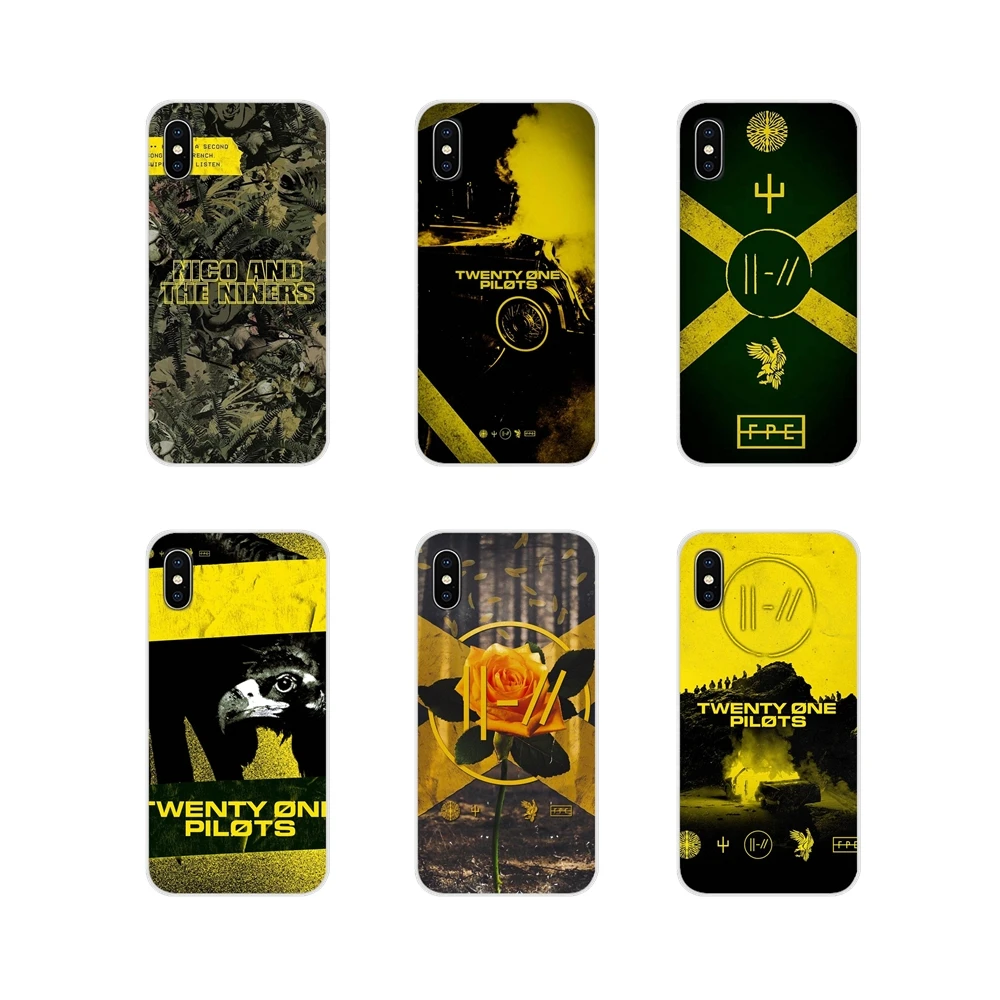 

For Huawei G7 G8 P7 P8 P9 P10 P20 P30 Lite Mini Pro P Smart Plus 2017 2018 2019 Accessories Phone Skin Case Twenty One Pilots 21
