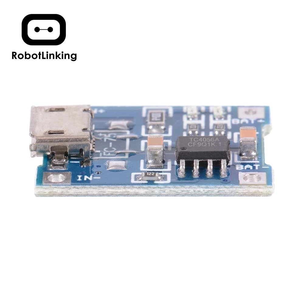 5 шт. Micro USB в 1A 18650 TP4056 модуль зарядного устройства литиевой батареи зарядная плата