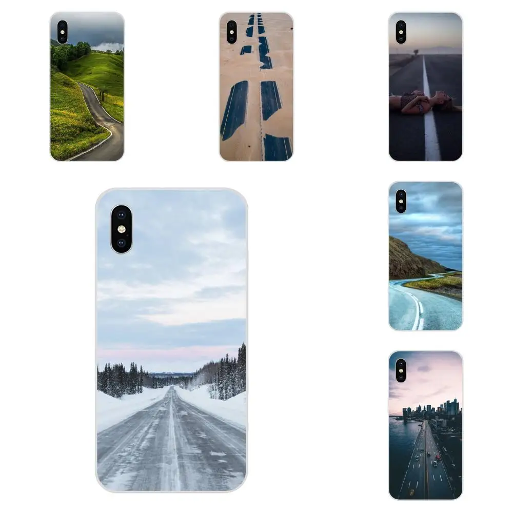 Route 66 Open Road Highway Driveway Art For Huawei P7 P8 P9 P10 P20 P30 Lite Mini Plus Pro Y9 Prime P Smart Z 2018 2019 | Мобильные