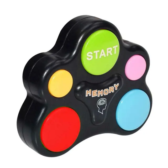 Children Puzzle Memory Game Console LED Light Sound Interactive Toy Training Hand Brain Coordination 6