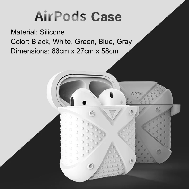 

Ares Series AirPods Protective Case Wireless Bluetooth Headphones Headset Universal 1/2 Generation