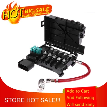 

1 Pcs Car Fuse Box Battery Terminal Accessory for Volkswagen Bora Golf Mk4 98-05 Car Styling Car Auto Accessory Battery Fuse Box