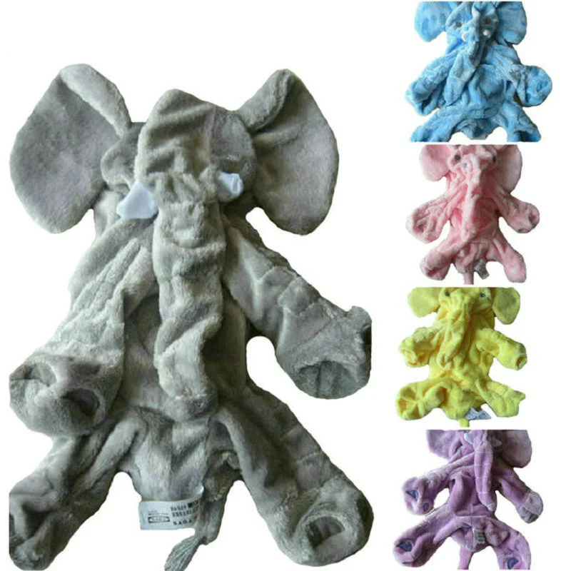 

Gigantic Pc Elephant Skin Teddy Toy Without Cotton Pp Plush Animal Elephant Baby Sleeping Pillow Children Toys 30 -40-60 Cm