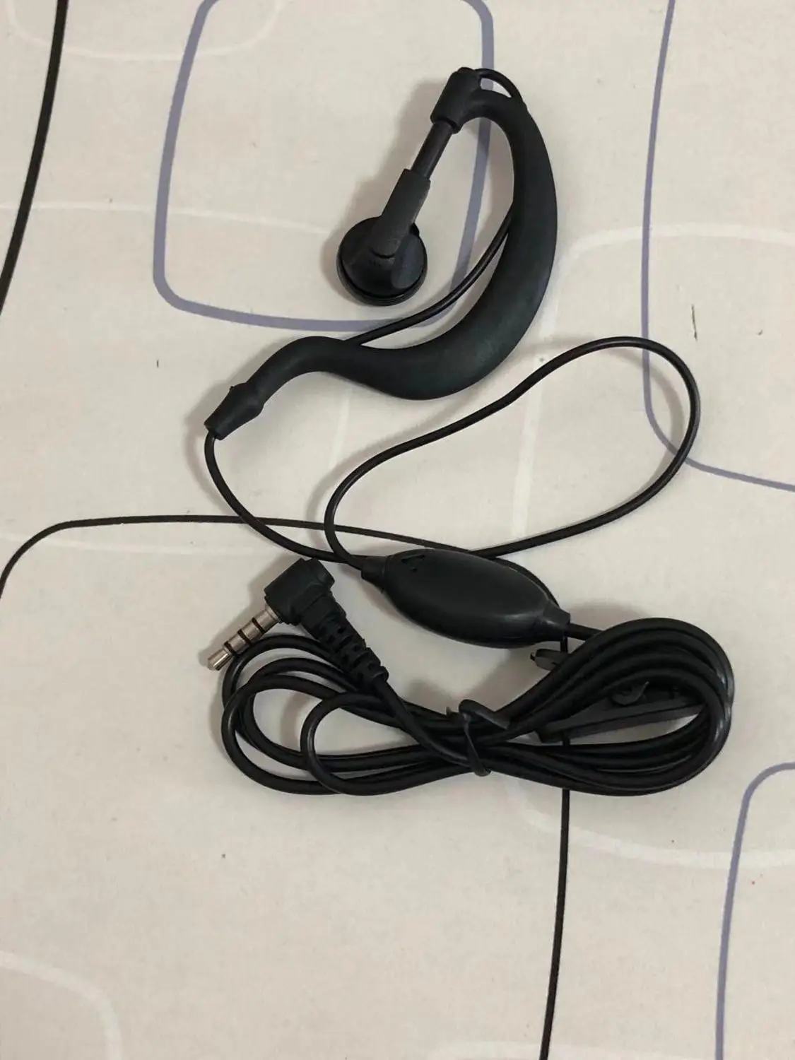 5 шт. Ptt Mic наушники Walkie Talkie наушник baofeng UV-3R UV3R bf-t1 гарнитура для Motorola ICOM CB