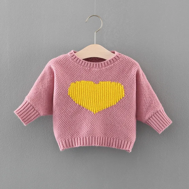 1st/одежда для малышей г. Милый свитер ярких цветов с надписью «Love» футболка с длинными рукавами топы, футболки для маленьких девочек, одежда для малышей Одежда для детей, k1