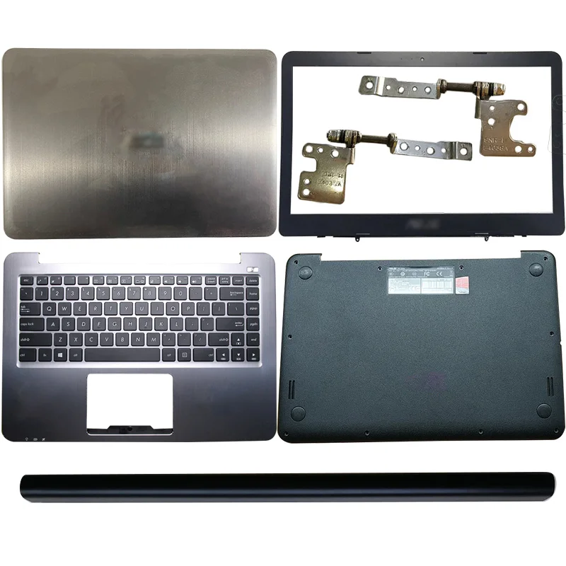 

95% NEW For Asus E403 E403N E403NA E403S E403SA Laptop LCD Back Cover/Front Bezel/Hinges Cover/Palmrest/Bottom Case