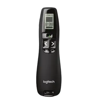 

R800 2.4GHz Wireless Presenter Laser Pointer Pen LCD Display Screen Green light 2.4 GHz Wireless Technology for PPT Presentation