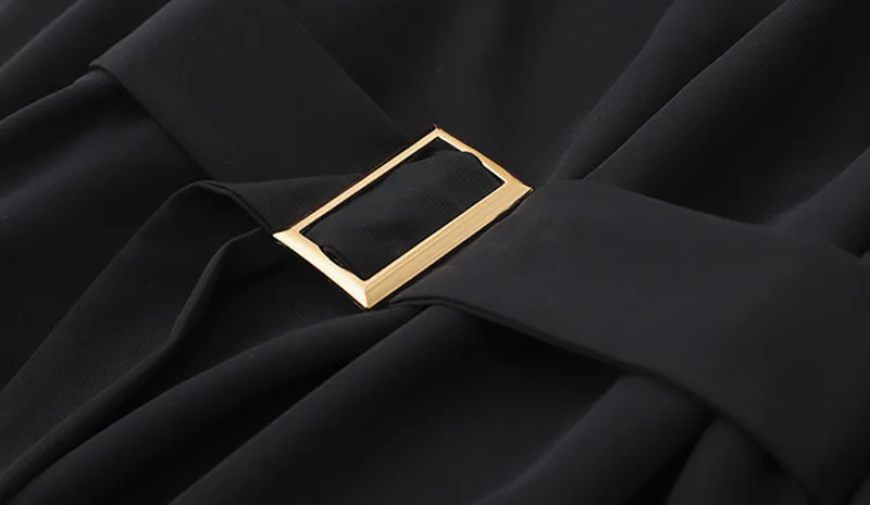 SISPELL Elegant Women's Dress V Neck Half Sleeve High Waist Bandage Side Split Summer Dresses Female Fashion Clothing New