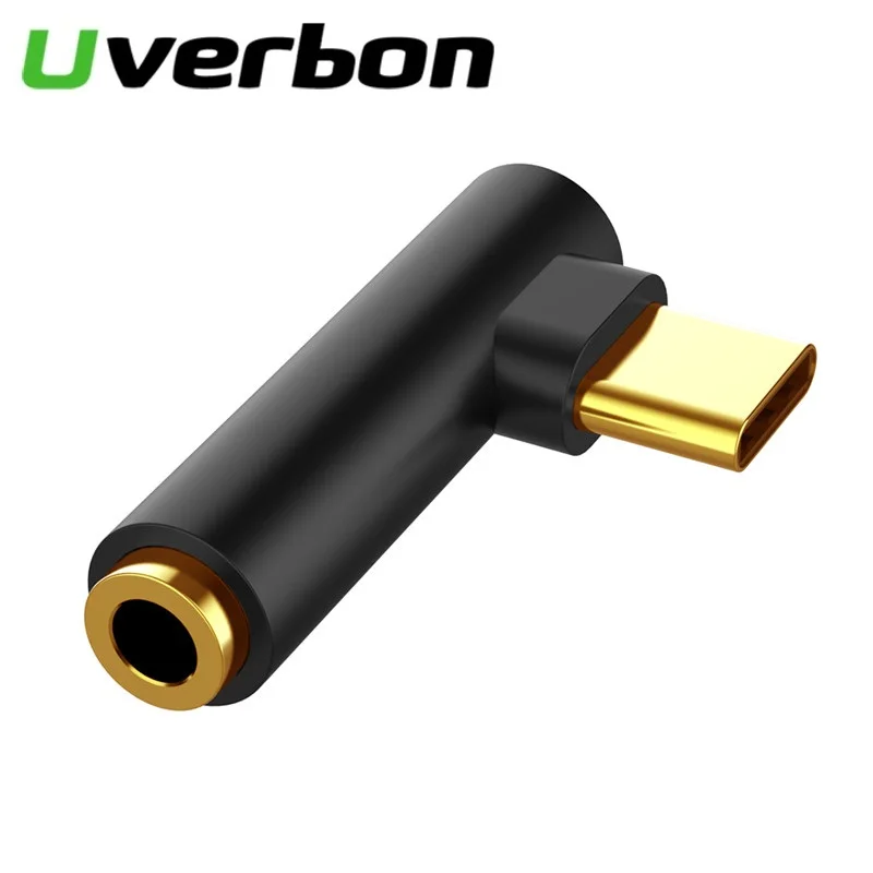 

3.5mm Jack Earphone Audio Adapter USB C to 3.5mm AUX Converter USB-C 3.5 Connecter Splitter Cable For Xiaomi 6 Huawei Mate P20