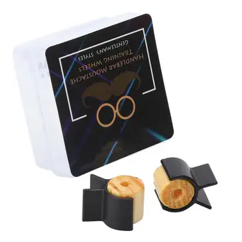

Handlebar Moustache Training Wheel Men Mustache Styling Template Beard Shaping Tool Black
