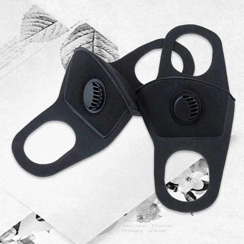 PM2.5 анти-хлопковая Дымчатая Маска дыхательный клапан Анти-пыль рот маска фильтр с активированным углем респиратор рот Муфельная маска лицо