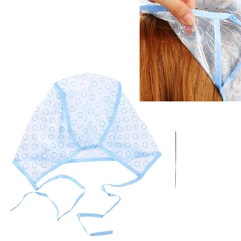 Tintura dei capelli Cap + Hook Pennello Colorazione Evidenziazione Glassa di Ribaltamento Della Copertura Della Protezione Pro Hair Salon Cura Strumenti Per Lo Styling 2 pz/set