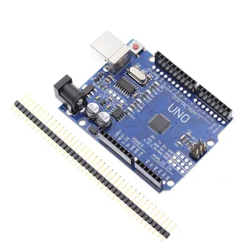 

1set UNO R3 for Arduino CH340G MEGA328P Chip 16Mhz ATMEGA328P-AU Development board