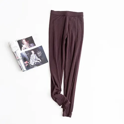 Winter Leggings Warm and Cold Resistant Underpants Stepping Foot Style Mulberry Silk Warm Leggings Trousers Women's Winter Pants aerie leggings Leggings