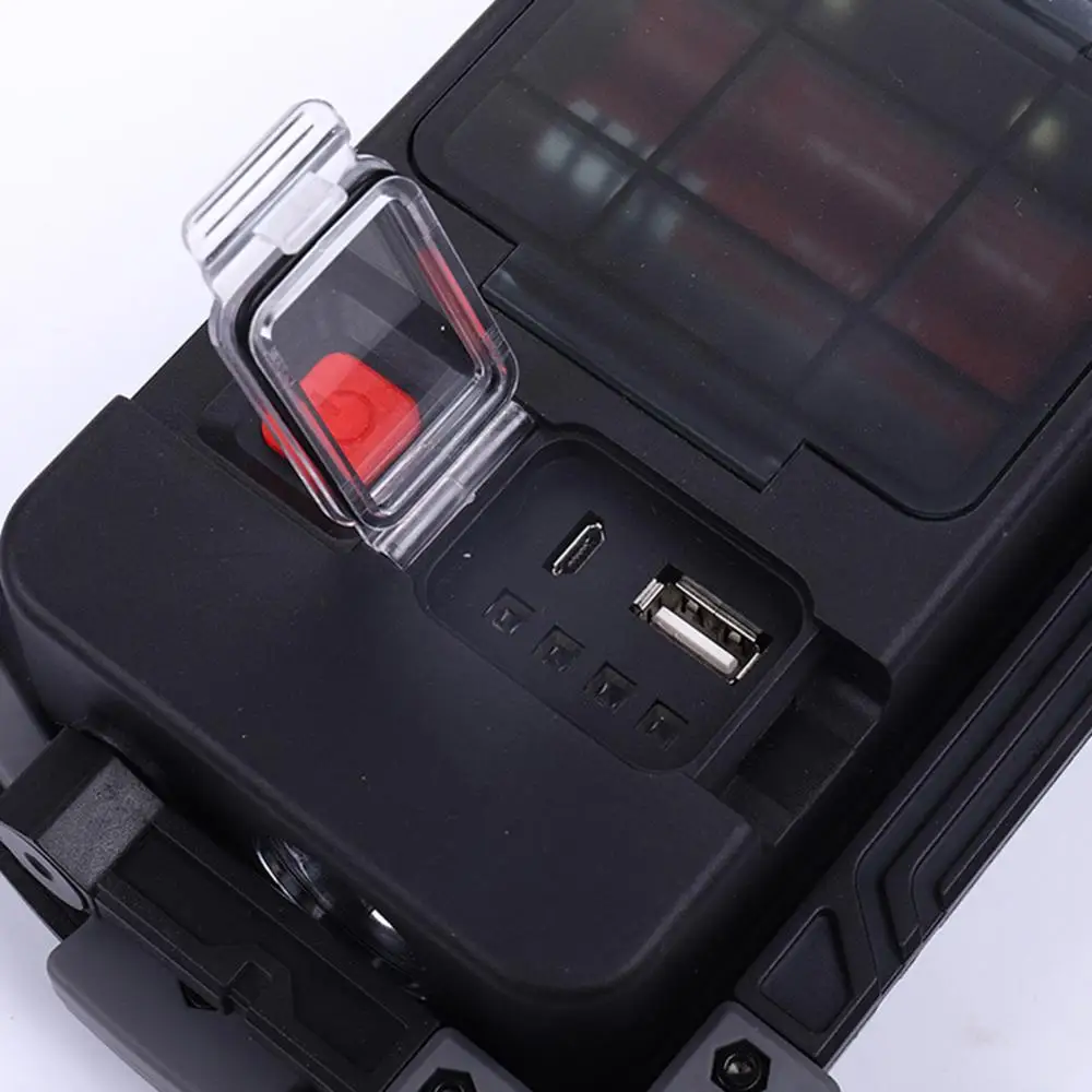 Led Portable Spotlight COB Super Bright Led Work Light Rechargeable for Outdoor Camping Lampe Led Flashlight by 18650 Battery